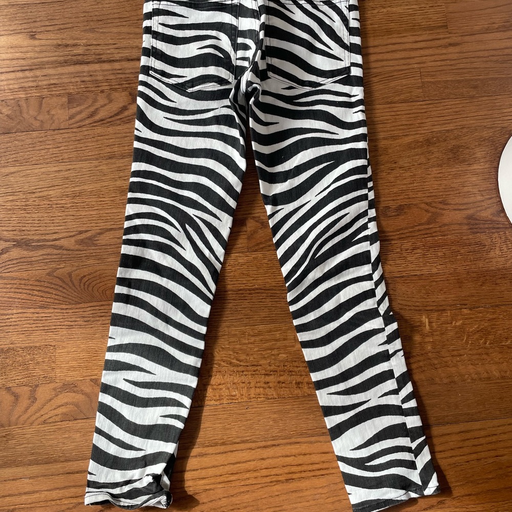 Nili Lotan Zebra Jeans